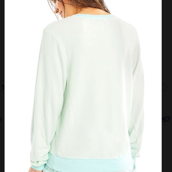 HP🎉NWT Wildfox Beach Bums baggy sweatshirt, L - Picture 3 of 5